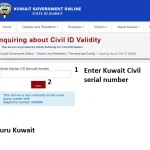 How To Check Kuwait Civil ID Validity