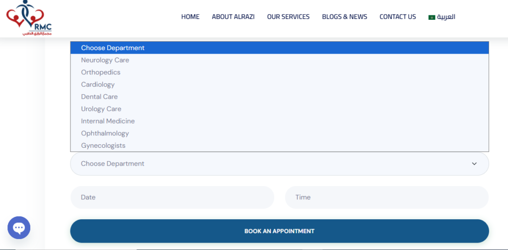 Al Razi Hospital Kuwait Appointment 2 Orthopedics Appointment